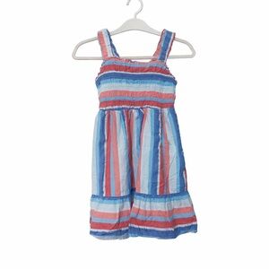 Cat & Jack Colorful Striped Kids Dress